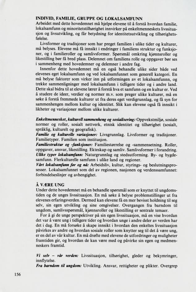 Skann 158 av Mønsterplanen 1987 · samiske fagplaner 1989