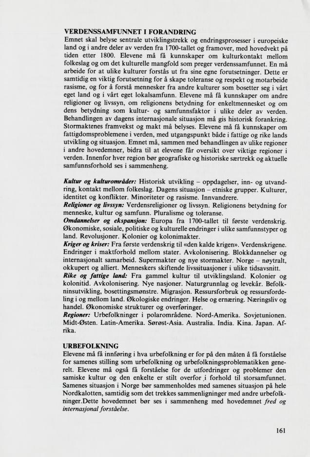 Skann 163 av Mønsterplanen 1987 · samiske fagplaner 1989