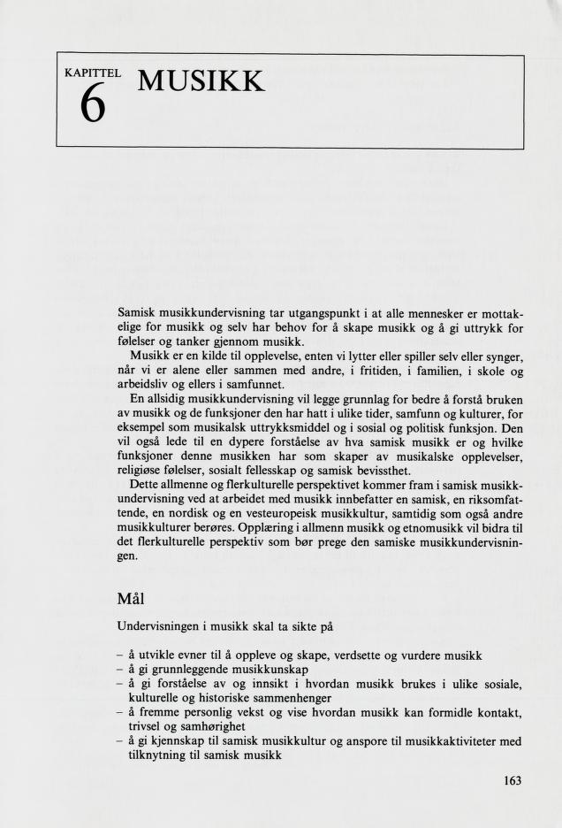Skann 165 av Mønsterplanen 1987 · samiske fagplaner 1989