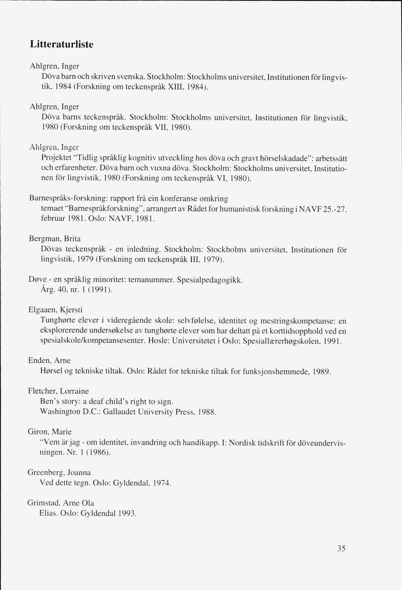 Skann 37 av Mønsterplanen 1987 · fagplaner for døve elever 1993