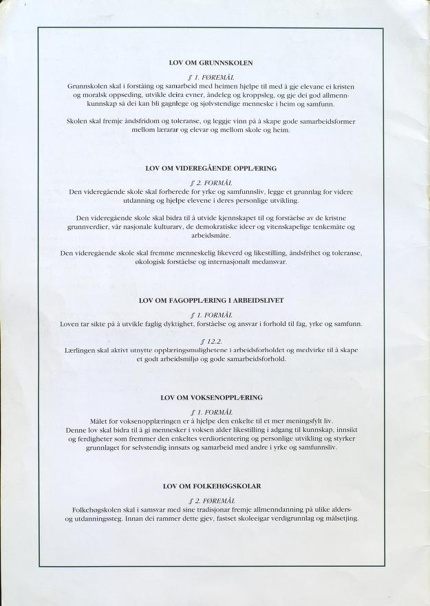 Skann 2 av R94 · Generell del · Bokmål 1993