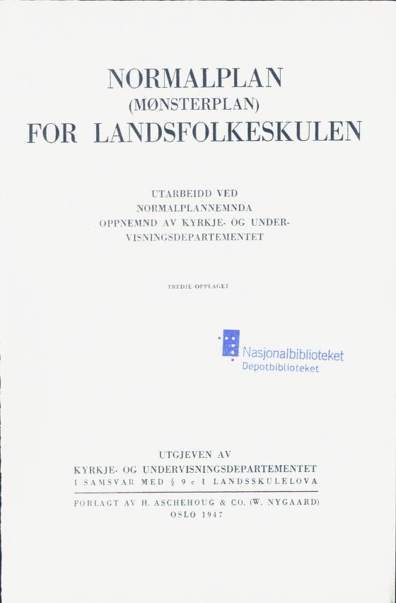 Skann 3 av Normalplanen 1939 · landsplan