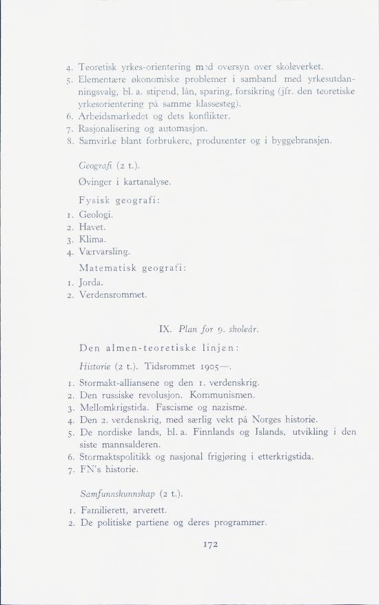 Skann 174 av Forsøksplanen 1960