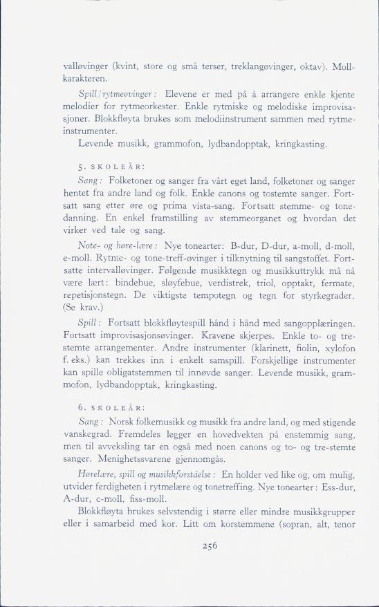 Skann 258 av Forsøksplanen 1960