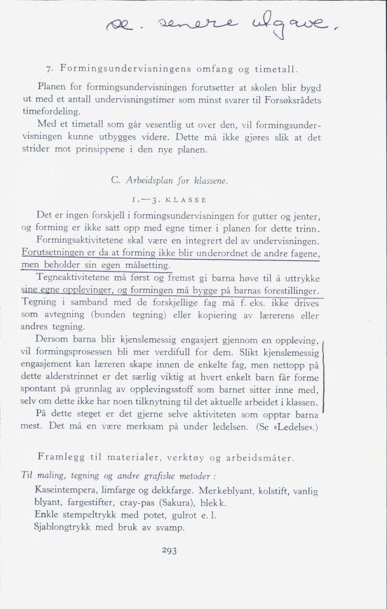 Skann 295 av Forsøksplanen 1960