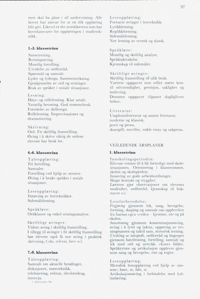 Skann 99 av Mønsterplanen 1974