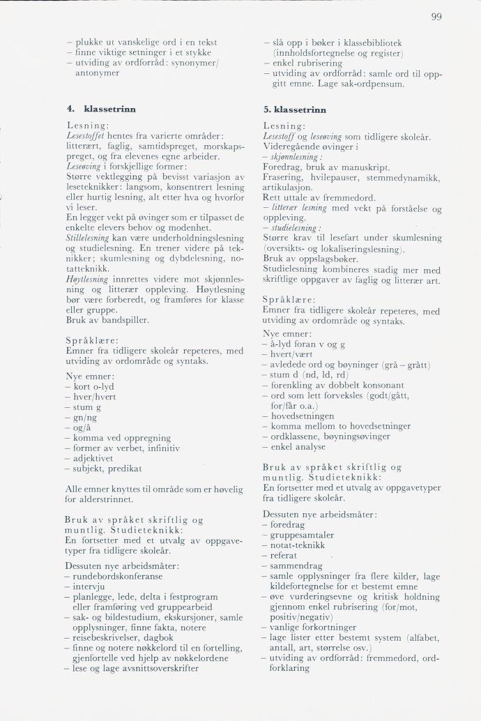 Skann 101 av Mønsterplanen 1974
