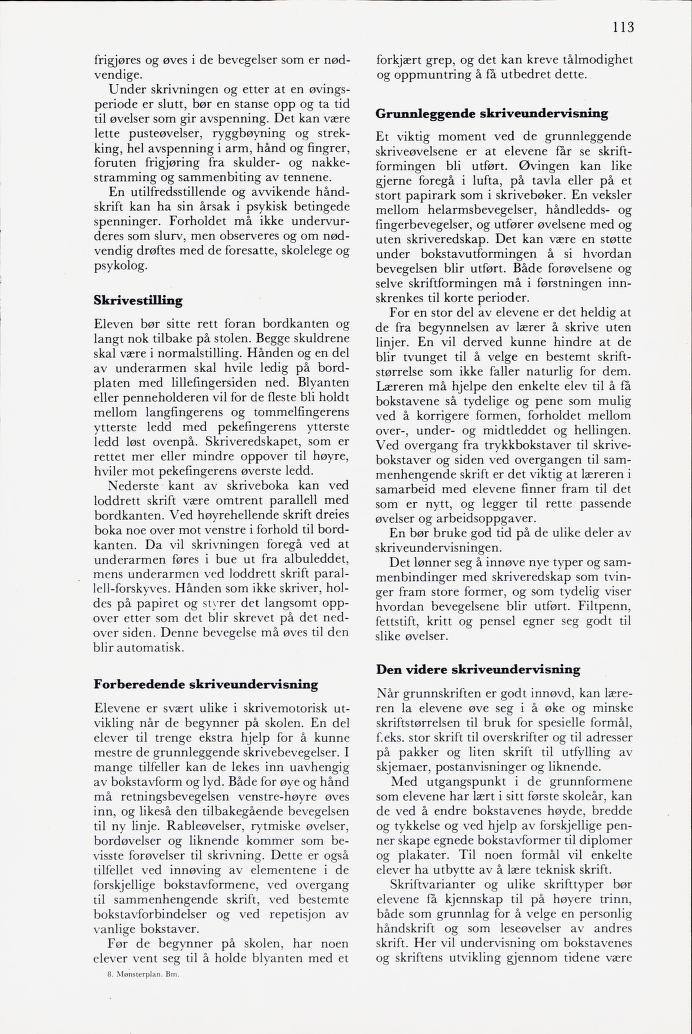 Skann 115 av Mønsterplanen 1974