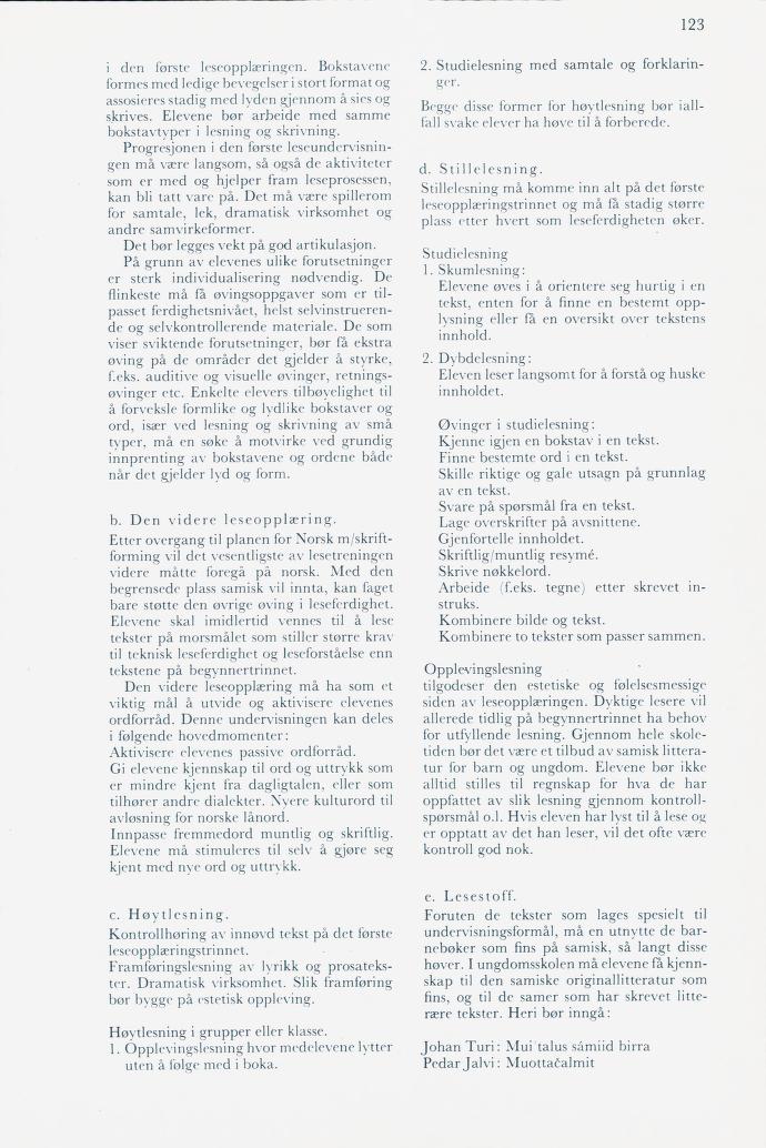 Skann 125 av Mønsterplanen 1974