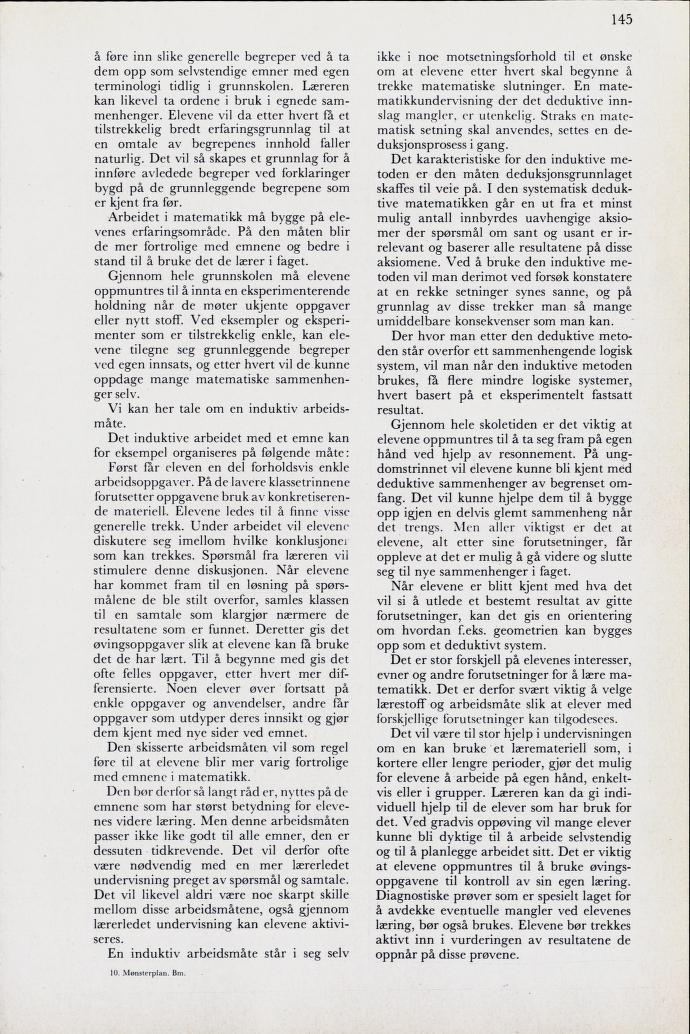 Skann 147 av Mønsterplanen 1974