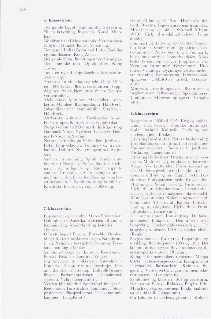Skann 186 av Mønsterplanen 1974