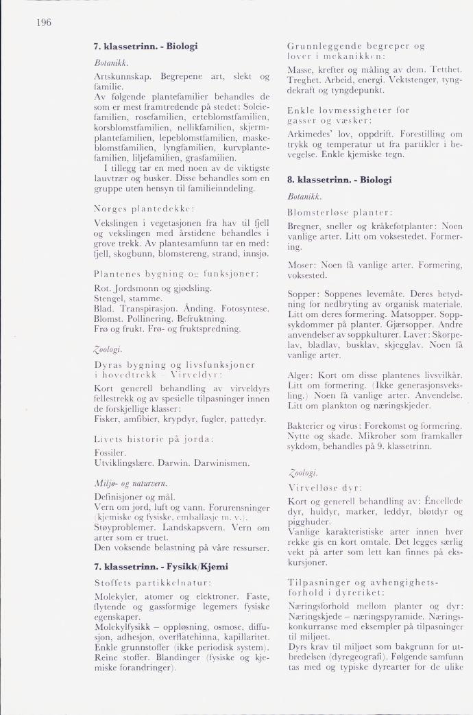 Skann 198 av Mønsterplanen 1974