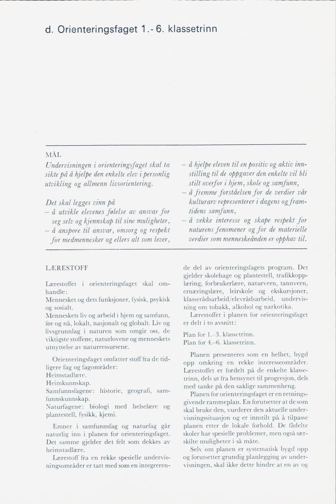 Skann 205 av Mønsterplanen 1974