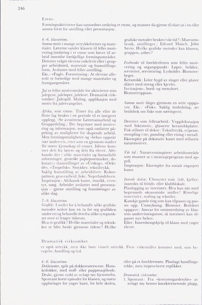 Skann 248 av Mønsterplanen 1974