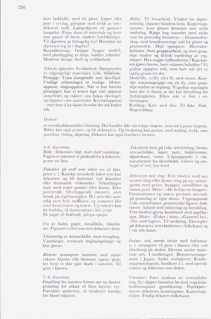 Skann 252 av Mønsterplanen 1974