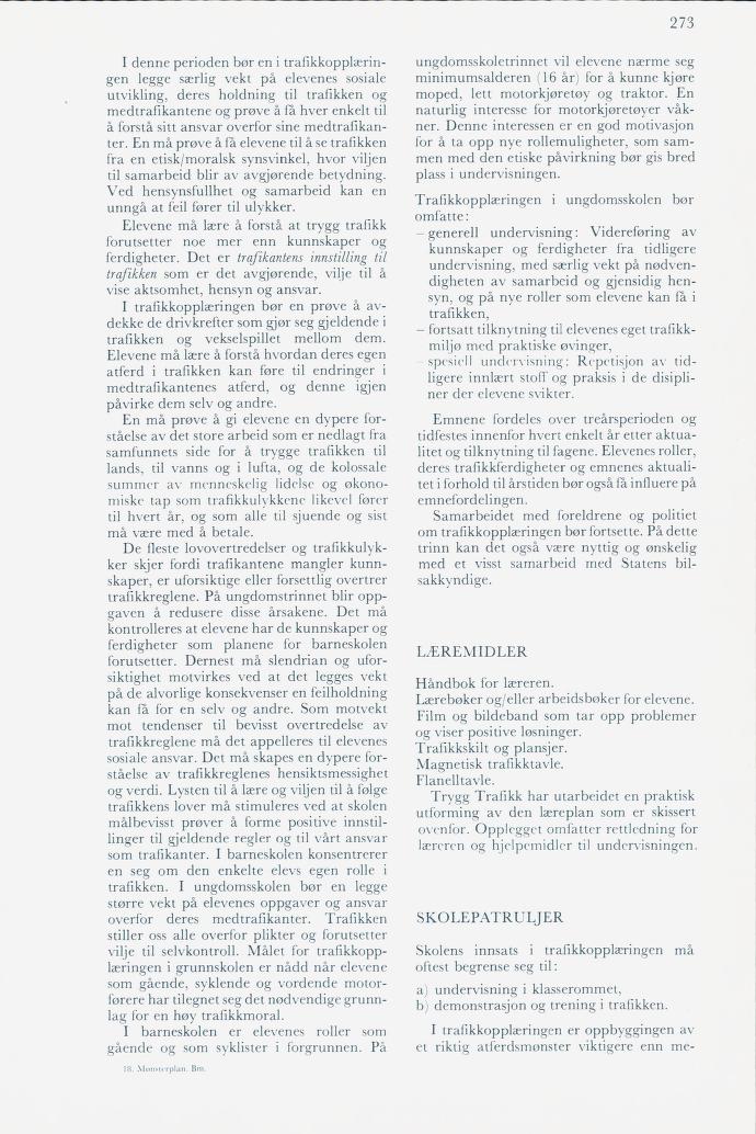 Skann 275 av Mønsterplanen 1974