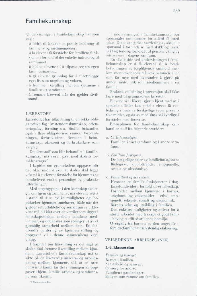 Skann 291 av Mønsterplanen 1974
