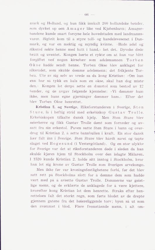 Skann 70 av Norges historie : med viktigere avsnitt av Danmarks og Sveriges historie. For middelskoler og ungdomsskoler (1936)