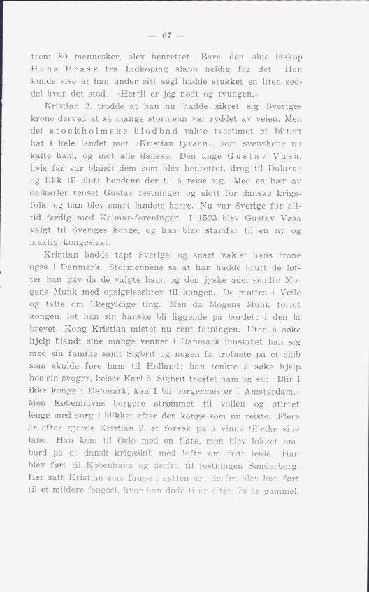 Skann 71 av Norges historie : med viktigere avsnitt av Danmarks og Sveriges historie. For middelskoler og ungdomsskoler (1936)