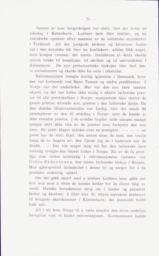 Skann 74 av Norges historie : med viktigere avsnitt av Danmarks og Sveriges historie. For middelskoler og ungdomsskoler (1936)