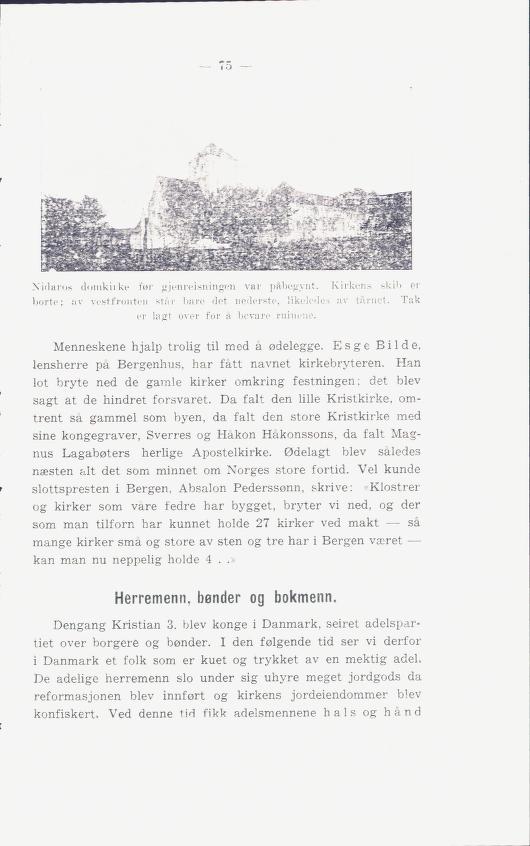Skann 79 av Norges historie : med viktigere avsnitt av Danmarks og Sveriges historie. For middelskoler og ungdomsskoler (1936)