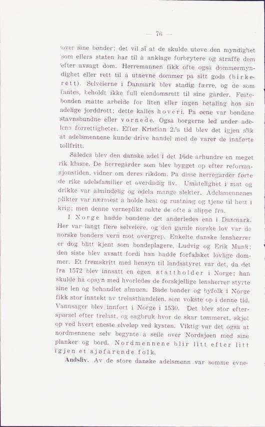 Skann 80 av Norges historie : med viktigere avsnitt av Danmarks og Sveriges historie. For middelskoler og ungdomsskoler (1936)