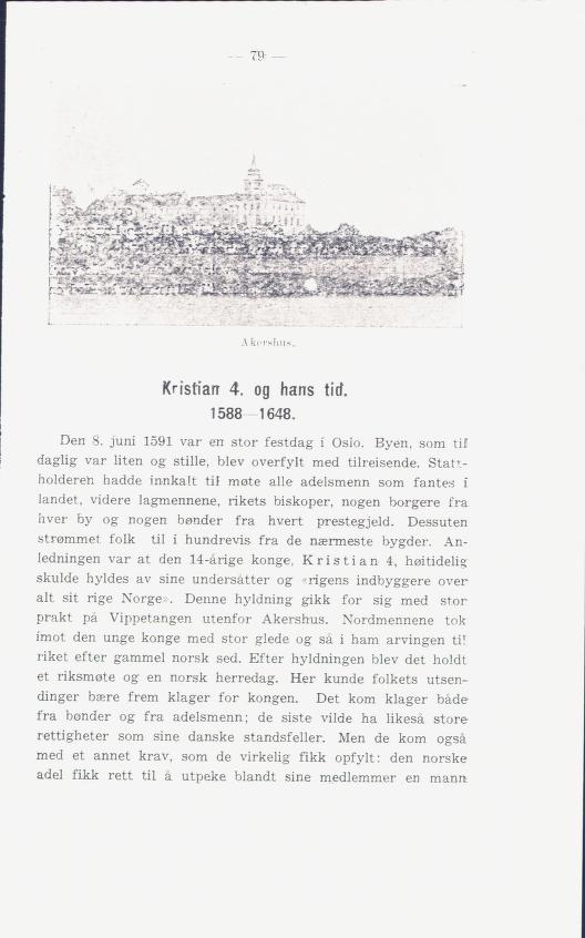 Skann 83 av Norges historie : med viktigere avsnitt av Danmarks og Sveriges historie. For middelskoler og ungdomsskoler (1936)