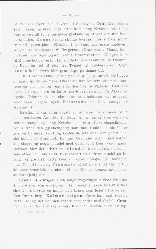 Skann 85 av Norges historie : med viktigere avsnitt av Danmarks og Sveriges historie. For middelskoler og ungdomsskoler (1936)