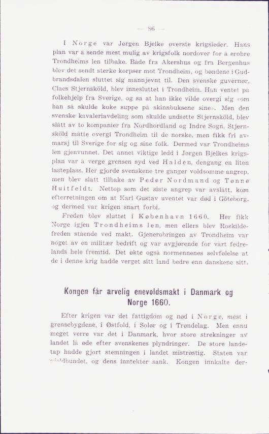 Skann 90 av Norges historie : med viktigere avsnitt av Danmarks og Sveriges historie. For middelskoler og ungdomsskoler (1936)