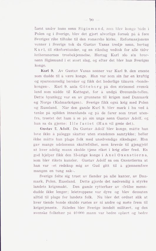 Skann 94 av Norges historie : med viktigere avsnitt av Danmarks og Sveriges historie. For middelskoler og ungdomsskoler (1936)