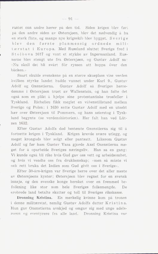 Skann 95 av Norges historie : med viktigere avsnitt av Danmarks og Sveriges historie. For middelskoler og ungdomsskoler (1936)