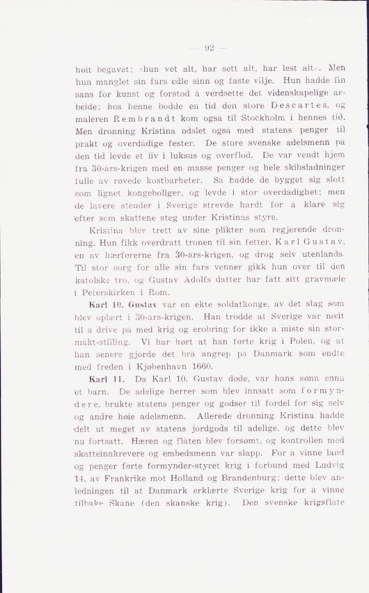 Skann 96 av Norges historie : med viktigere avsnitt av Danmarks og Sveriges historie. For middelskoler og ungdomsskoler (1936)