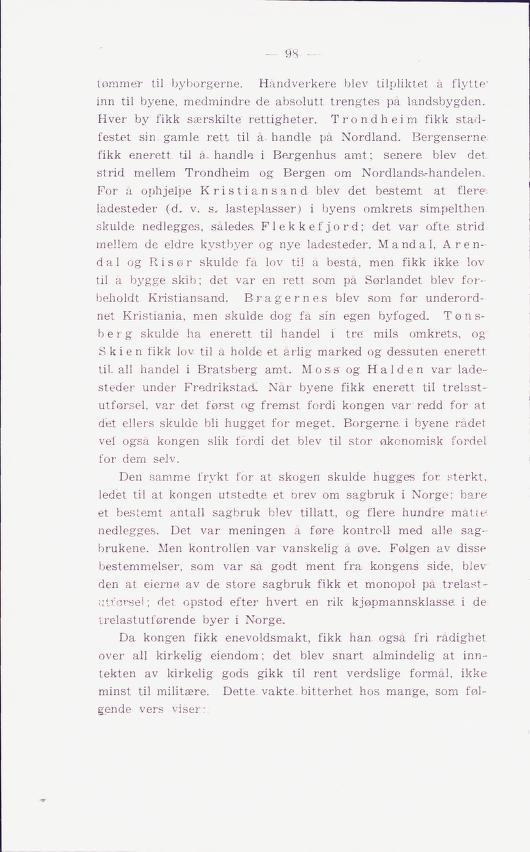 Skann 102 av Norges historie : med viktigere avsnitt av Danmarks og Sveriges historie. For middelskoler og ungdomsskoler (1936)
