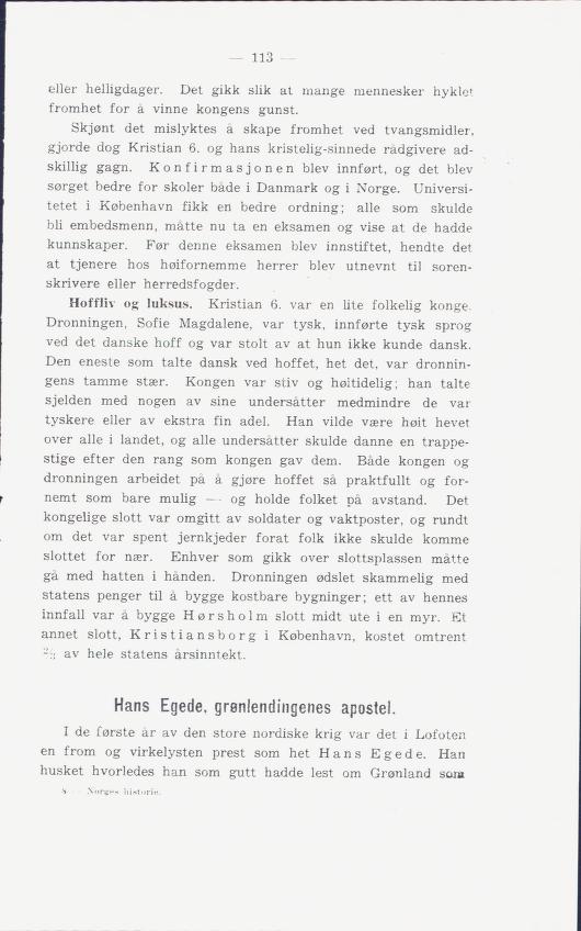 Skann 117 av Norges historie : med viktigere avsnitt av Danmarks og Sveriges historie. For middelskoler og ungdomsskoler (1936)