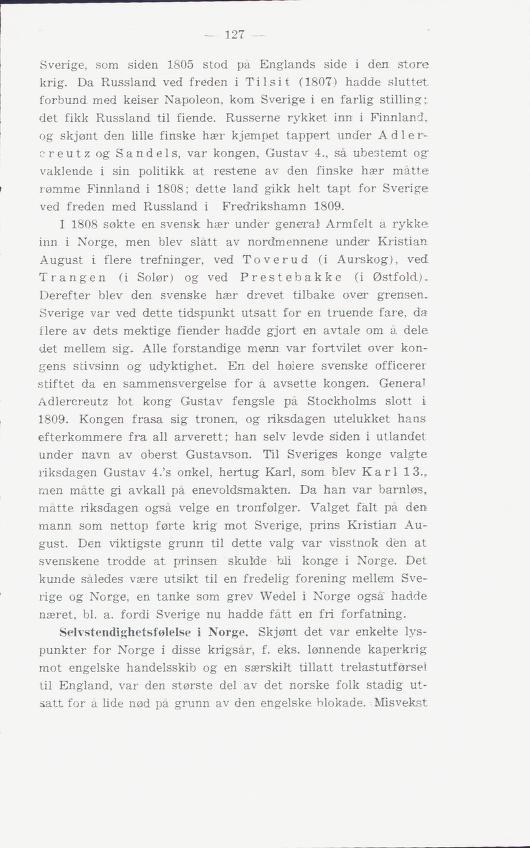 Skann 131 av Norges historie : med viktigere avsnitt av Danmarks og Sveriges historie. For middelskoler og ungdomsskoler (1936)