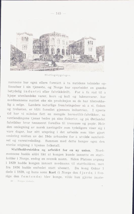 Skann 149 av Norges historie : med viktigere avsnitt av Danmarks og Sveriges historie. For middelskoler og ungdomsskoler (1936)