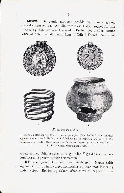 Skann 12 av Norges historie med viktigere avsnitt av Danmarks og Sveriges historie (1924)