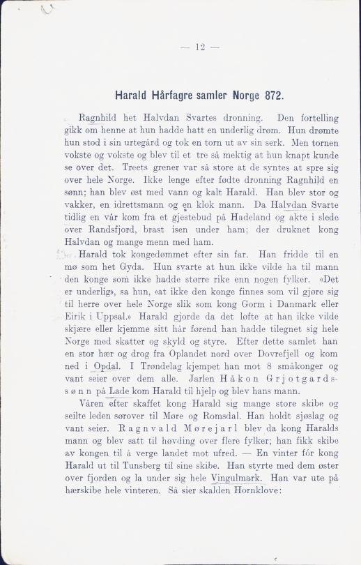 Skann 18 av Norges historie med viktigere avsnitt av Danmarks og Sveriges historie (1924)
