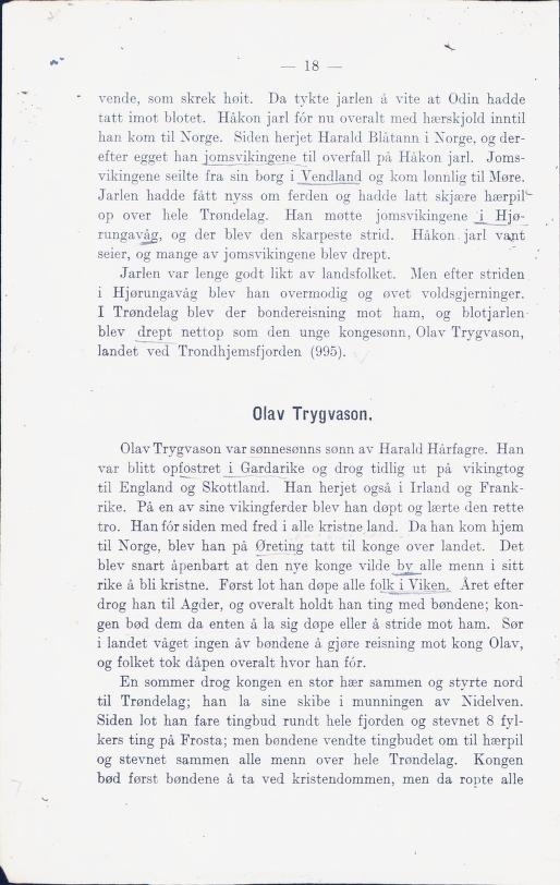 Skann 24 av Norges historie med viktigere avsnitt av Danmarks og Sveriges historie (1924)