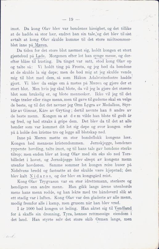 Skann 25 av Norges historie med viktigere avsnitt av Danmarks og Sveriges historie (1924)
