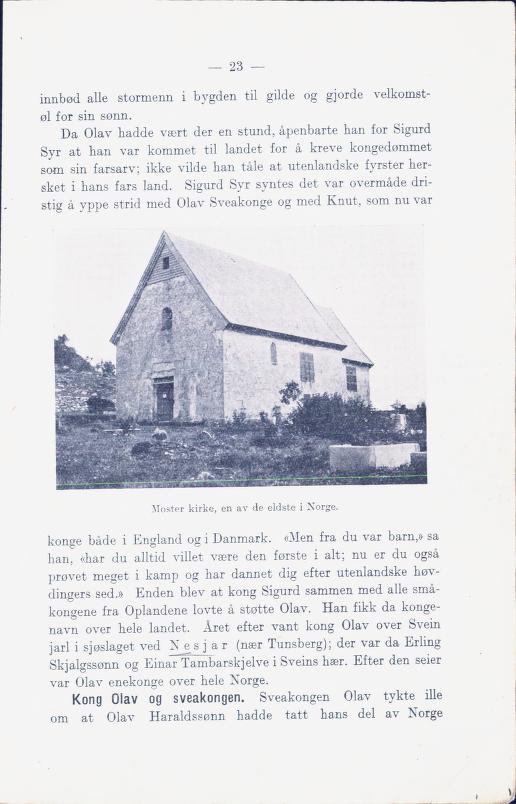 Skann 29 av Norges historie med viktigere avsnitt av Danmarks og Sveriges historie (1924)