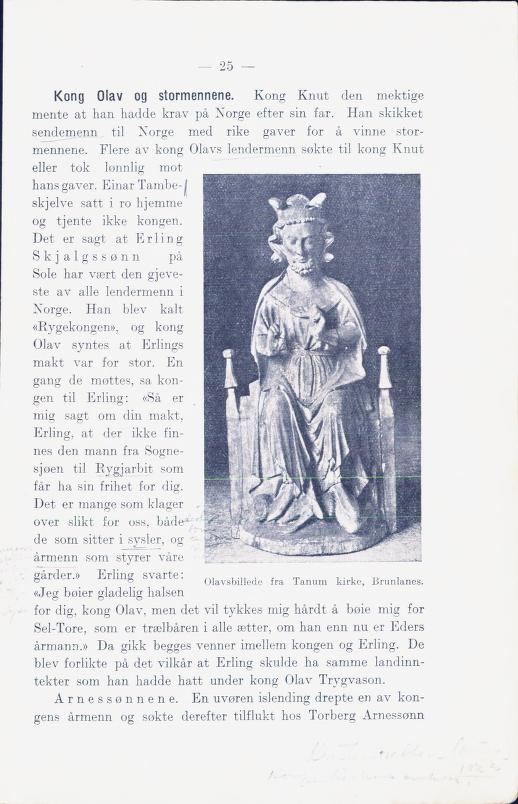 Skann 31 av Norges historie med viktigere avsnitt av Danmarks og Sveriges historie (1924)