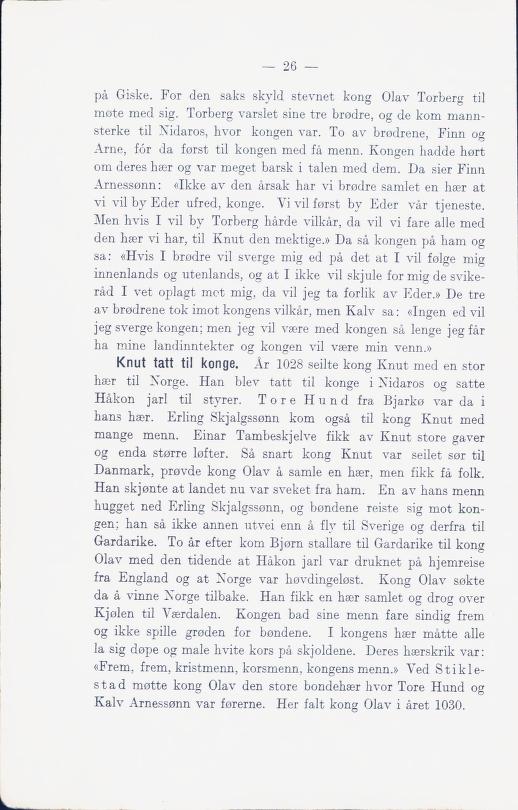 Skann 32 av Norges historie med viktigere avsnitt av Danmarks og Sveriges historie (1924)