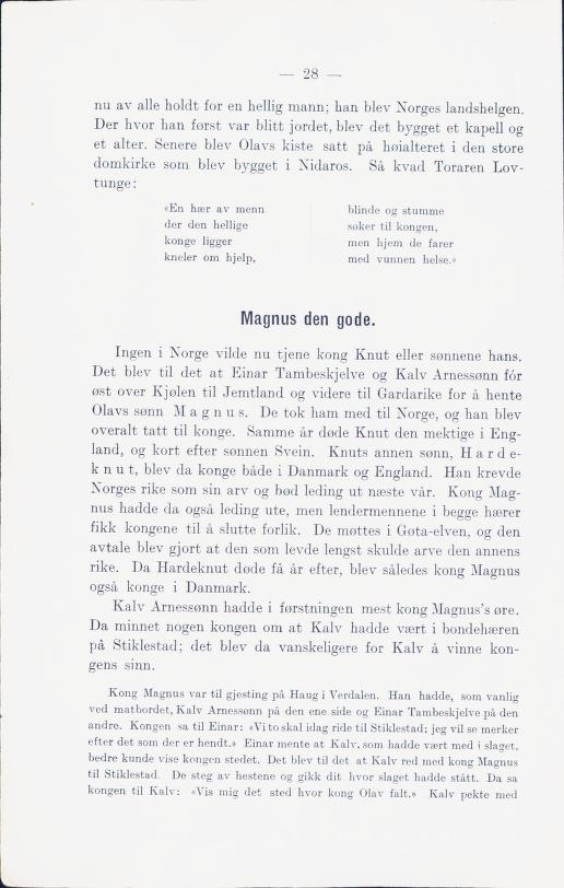Skann 34 av Norges historie med viktigere avsnitt av Danmarks og Sveriges historie (1924)