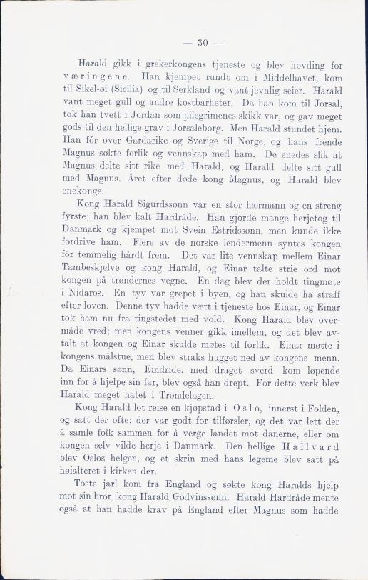 Skann 36 av Norges historie med viktigere avsnitt av Danmarks og Sveriges historie (1924)