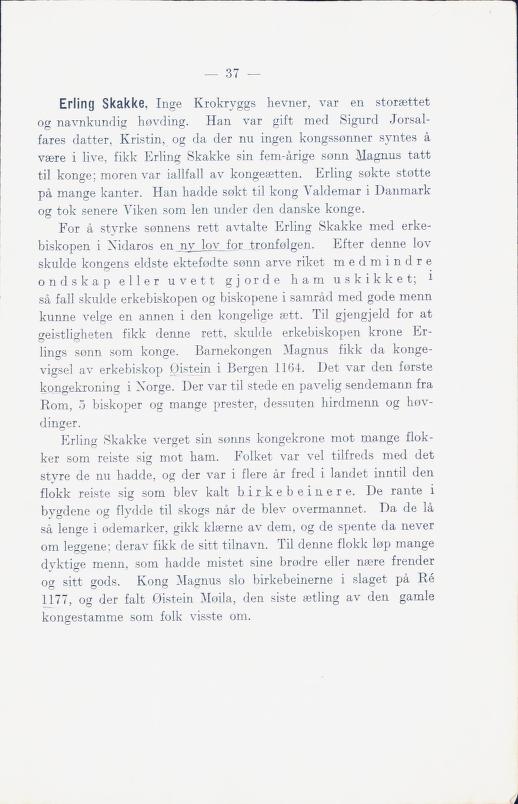 Skann 43 av Norges historie med viktigere avsnitt av Danmarks og Sveriges historie (1924)