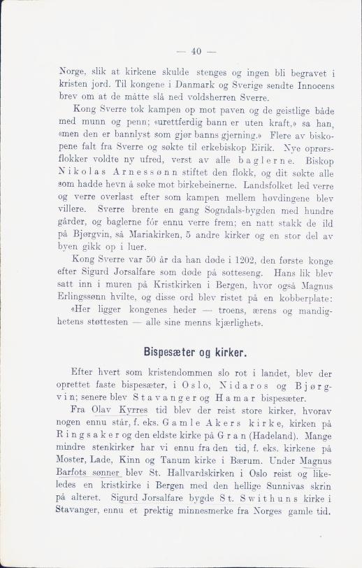 Skann 46 av Norges historie med viktigere avsnitt av Danmarks og Sveriges historie (1924)