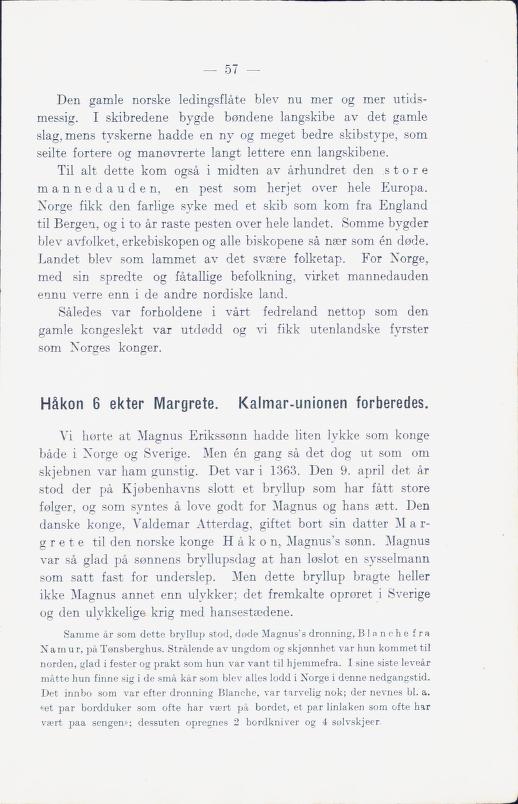 Skann 63 av Norges historie med viktigere avsnitt av Danmarks og Sveriges historie (1924)