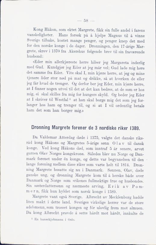 Skann 64 av Norges historie med viktigere avsnitt av Danmarks og Sveriges historie (1924)