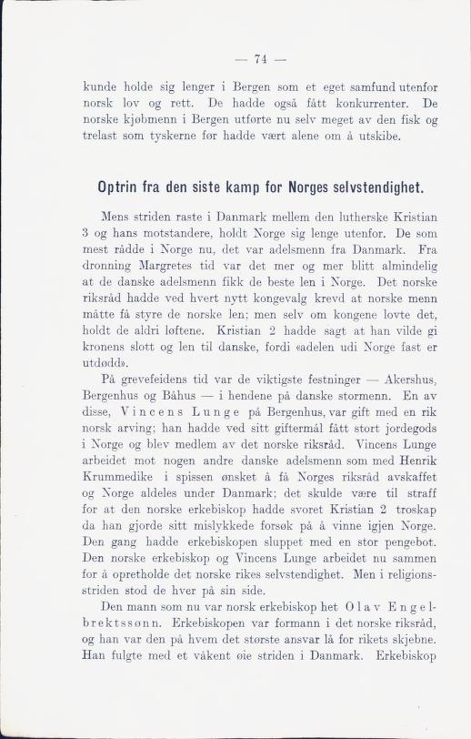 Skann 80 av Norges historie med viktigere avsnitt av Danmarks og Sveriges historie (1924)
